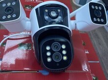 Simsiz Wifi ptz 3 kamera 360° 8mp/4K +64GB