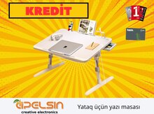 Yataq üçün portativ komputer və yazı masası