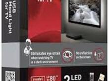 Monitor üçün işıqlama "Barkan TV Mood Light kit white color box L10"