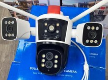 4G sim kartlı ptz 3 kamera 360° 8mp/4K+64GB
