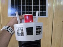 Simsiz 4G sim kartı Solar ptz 2 kamera 360° 8mp/4K