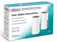 Tp-link Deco E4 AC1200 ( 2 PACK) Mesh WI-FI SYSTEM ( MEŞ SİSTEMİ)
