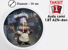 Divar saatı "Deco 2"