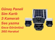4G Günəş paneli kamera 