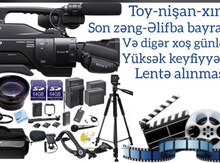Video çəkiliş xidməti