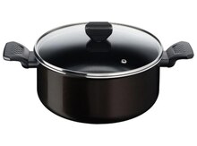 Qazan "TEFAL Titanium 1X SimplyClean Diffusion Altlıq Dərin 24 sm 2100118518"