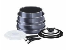 Tava və qazan dəsti "Tefal Ingenio Titanium Elegance"