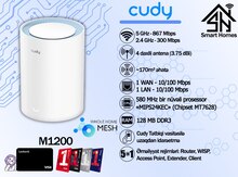 "Cudy" M1200 Gigabit Mesh Wi-Fi System AC1200 1 Pack