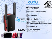 "Cudy" AX3000 Dual Band Wi-Fi 6 Range Extender