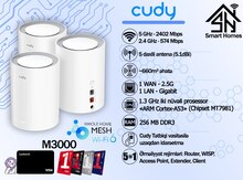 "Cudy" AX3000 2.5G Wi-Fi 6 whole home mesh Wi-Fi system