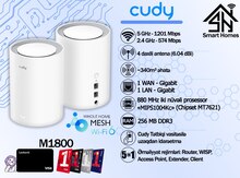 "Cudy" AX1800 Dual Band Whole Home Wi-Fi Mesh System M1800 2-Pack