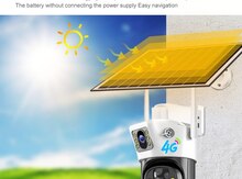 Günəş enerjili simsiz müşahidə kamerası 4g
