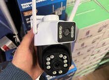 2 gözlü wifi kamera simsiz müşahidə kamerası