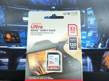 "Sandisk 32GB SDHC" yaddaş kartı 