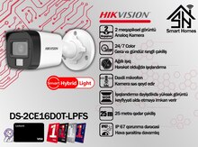 "Hikvision" DS - 2CE16D0T - LPFS analoq kamera