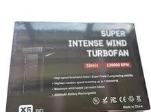 Fırçasız mühərrik uzunmüddətli sabitlik "X6  Super Intense Wind Turbofan Sürəti 52 m/s 130.000 rpm" 