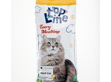 Yetkin pişik üçün quru yem, toyuq əti ilə "Topline (15 kq)"