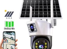 Simsiz 4G sim kartl Solar ptz 2 kamera 360° 8mp/4K