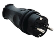 Fiş kauçuk Tplast 1x16A 3101-301-0300