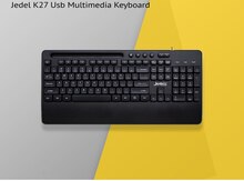 Klaviatura "Jedel K27 USB Multimedia"