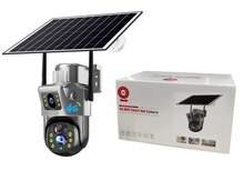 4G sim kartlı Solar 360° FHD kamera 6MP+64GB