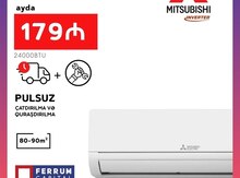 Kondisioner "Mitsubishi Electric 24000BTU İnverter"