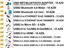 USB adapterlər