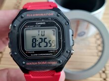 "Casio W-218H, WS-1400 Illuminator" qol saatı