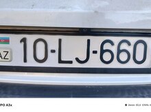 Avtomobil qeydiyyat nişanı - 10-LJ-660