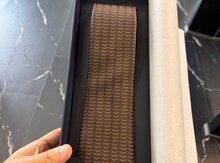 Vertu Monogram Skinny Tie For Men Black