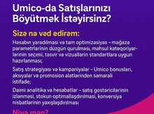 Satış üzrə menecer işi axtarıram