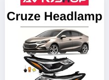 "Chevrolet Cruze" LED farası
