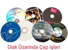 Disk üzərində çap işləri 