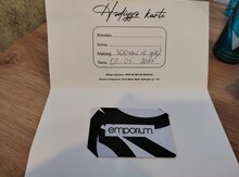 "Emporium" hədiyyə kartı