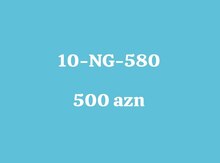 Avtomobil qeydiyyat nişanı - 10-NG-580