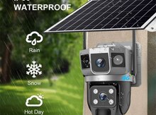 Simsiz 4G sim kartl Solar ptz 2 kamera 360° 8mp/4K