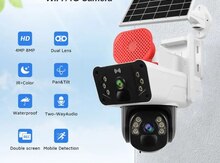 Simsiz 4G sim kartl Solar ptz 2 kamera 360° 8mp/4K