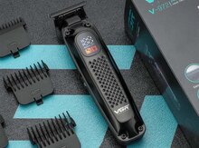 Professional təraş aparatı "VGR 972 1400MAH 7000RPM Ceramic Blades Cord/Cordless"