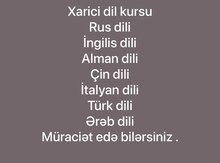 Xarici dil kursu
