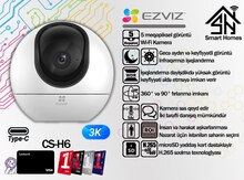 "EZVİZ" CS-H6 Wi-Fi kamera 360
