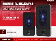 Girişə biometrik nəzarət terminalı "Hikvision DS-K1T342MFX-E1"