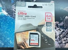 SD kart "Sandisk Ultra 64GB"