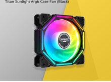 Titan Sunlight ARGB Case Fan (Black)