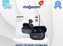 Simsiz qulaqlıqlar "Saiya MT2 Black"