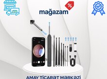 Qulaqları təmizləyən cihaz "NE3 Ear Cleaner Tool with Camera LED Light Wireless Otoscope"