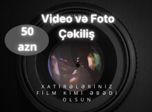 Video və foto çəkiliş xidməti