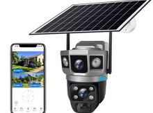 4G sim kartlı solar 360° FHD kamera 8MP/4K+64GB