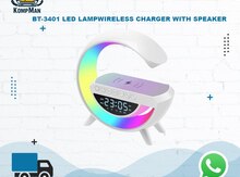 Bluetooth simsiz enerji dolduran masaüstü lampa "BT-3401"