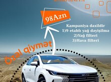 "BYD Destroyer 05" mühərrik yağ dəyişmə xidməti