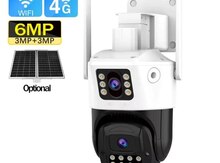 Wi-Fi PTZ Kamera 360°FHD 8MP/4K+64GB